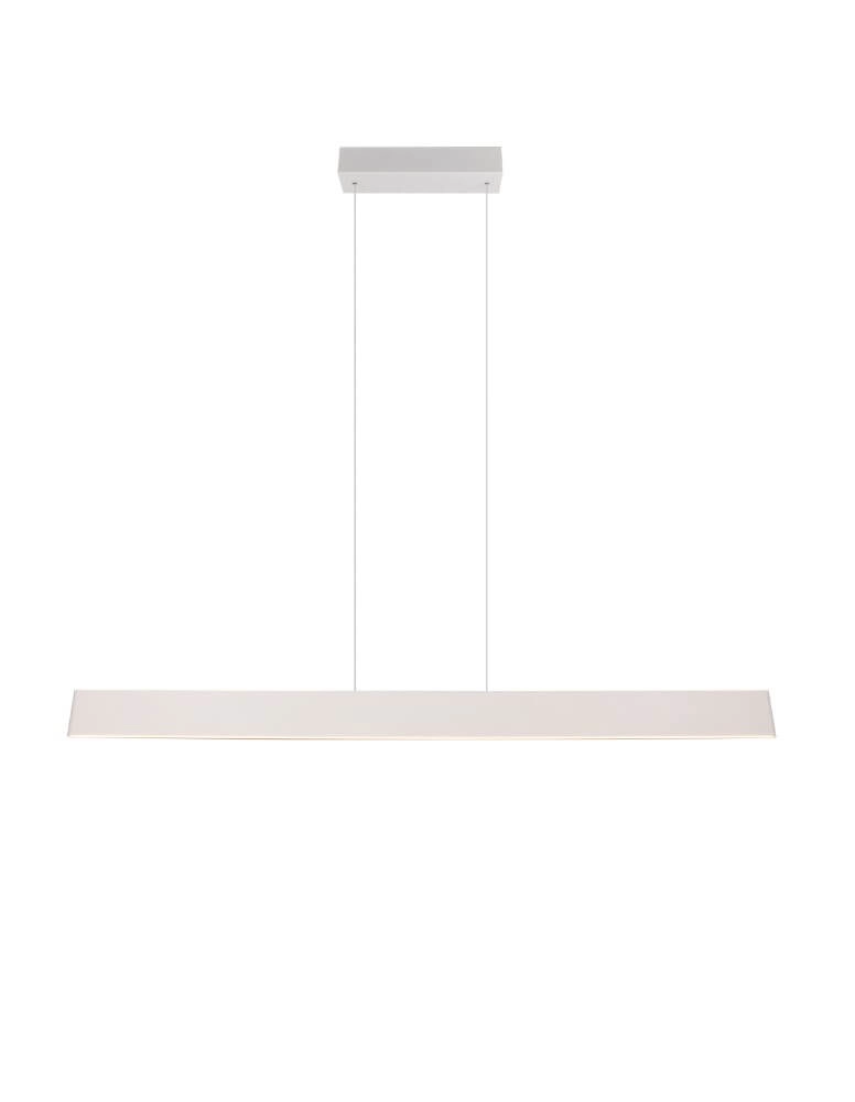 Led Office Pendant Light Galway 150cm - white Trio 4017807616682