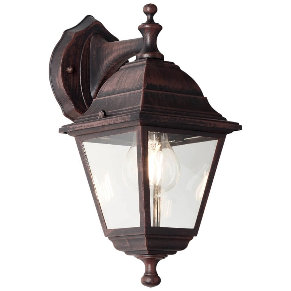 Sooty brown Nissie Wall lamp down
