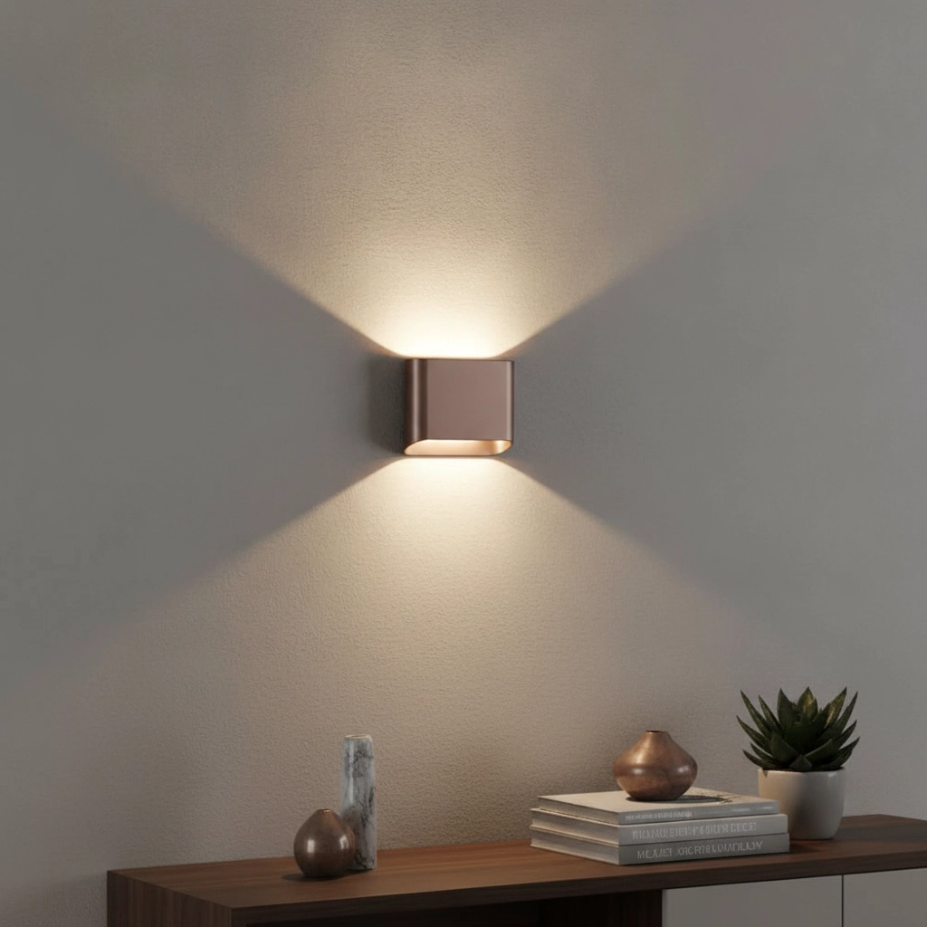 Wall lamp Diaz 1L Brushed bronze