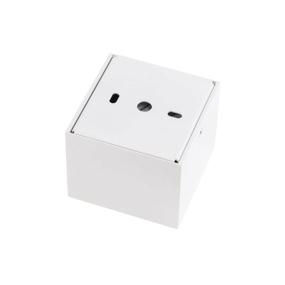 White surface-mounted spotlight Midi Led 2x2 LEDs - 4000K Lyora 5903139100519