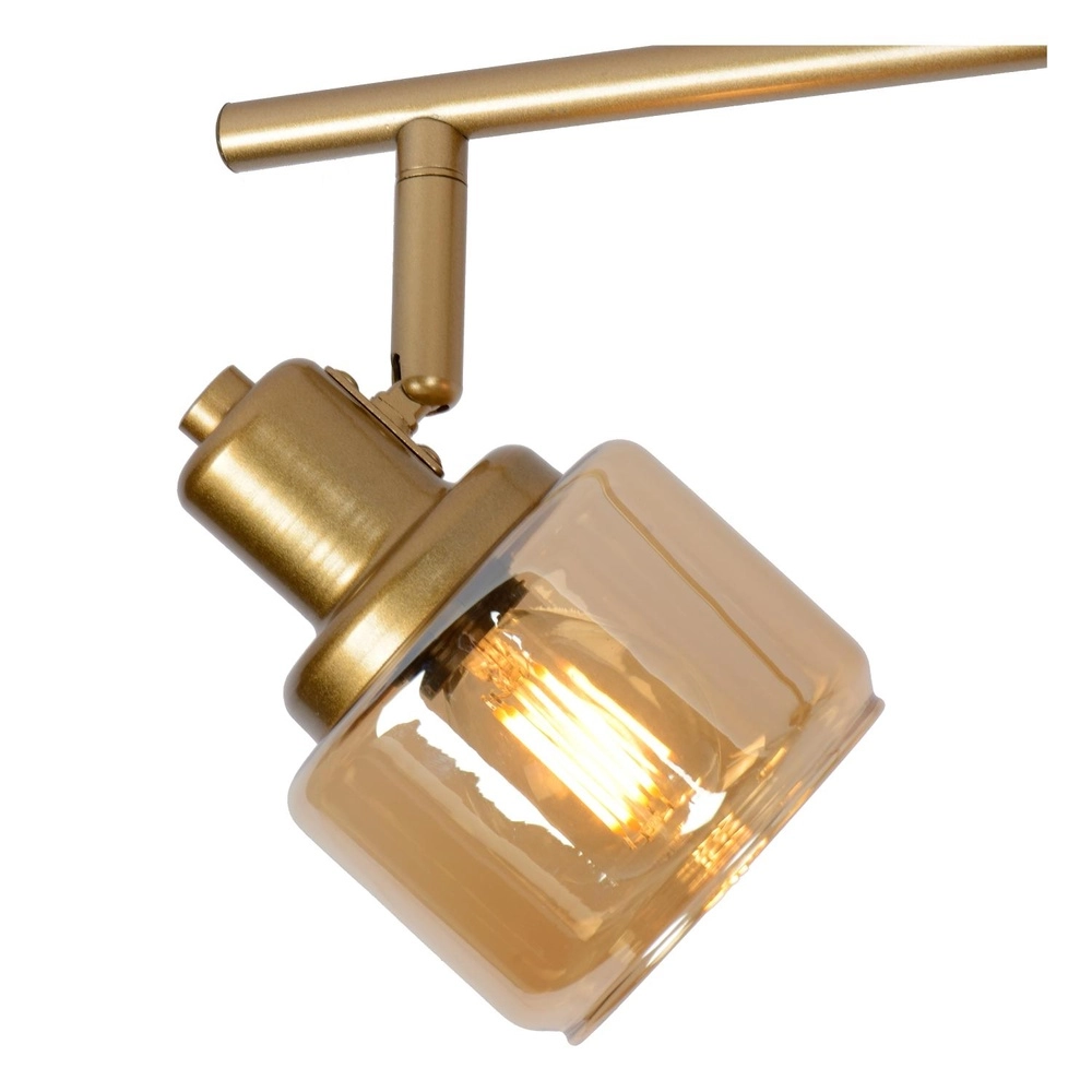 Ceiling lamp Bjorn 4-light gold Lucide 5411212771247