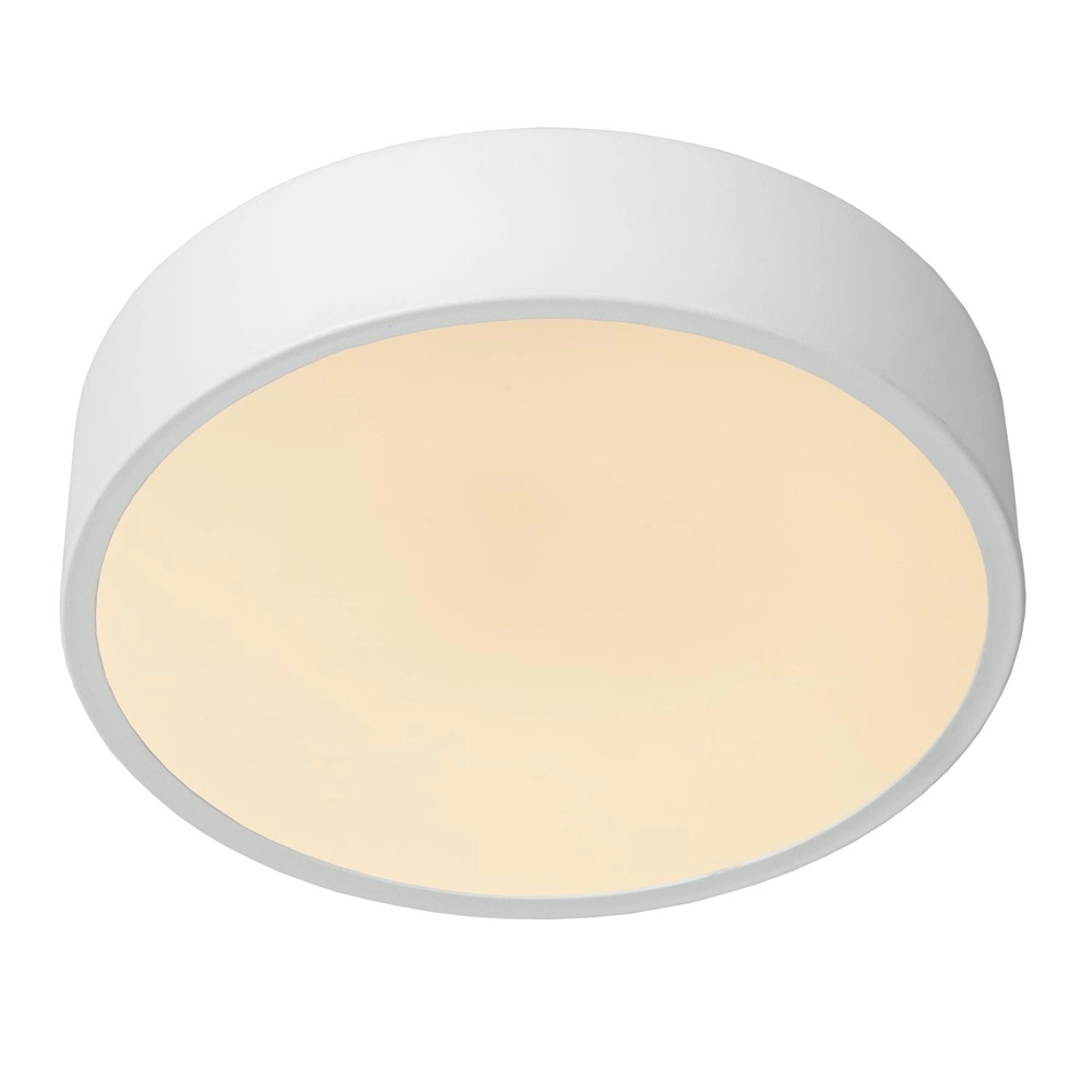 Ceiling light Unar Ø 20cm - 2700K - white Lucide 5411212792013