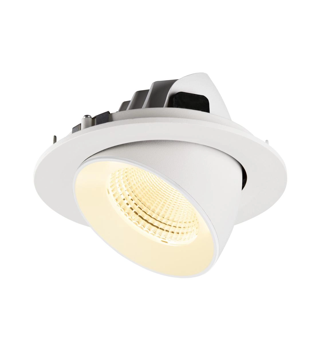 Recessed spotlight Numinos Gimble L white 3000K - 55deg SLV 4024163310178