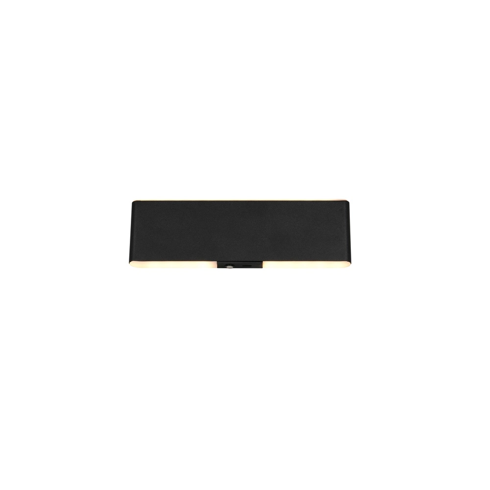 Modern wall lamp Conchita black 22cm Trio 4017807655629