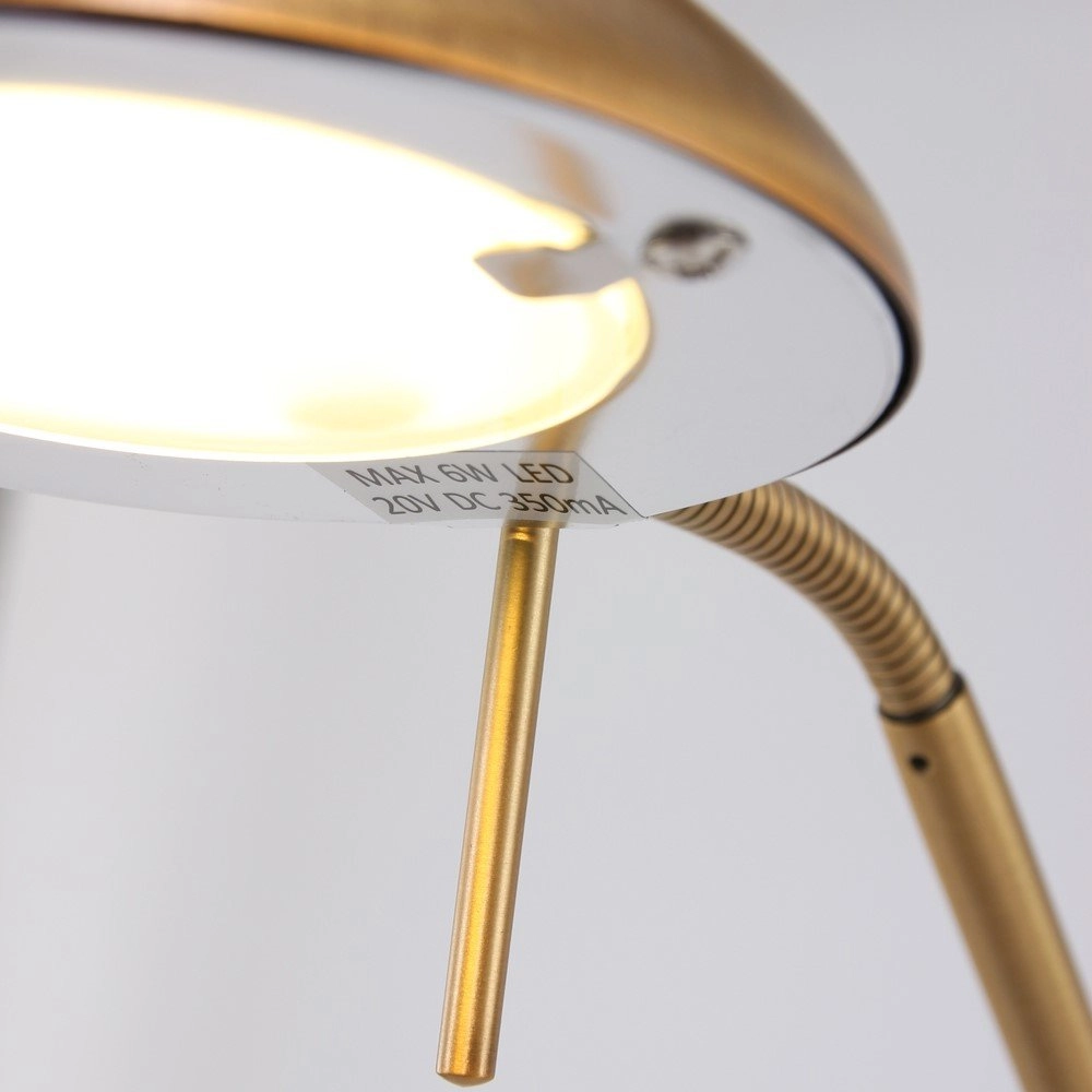 Floor lamp Mexlite 180cm - 2700K bronze brown Steinhauer 8712746096361