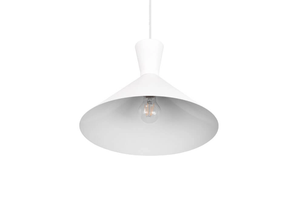 White hanging lamp Enzo Trio 4017807522204