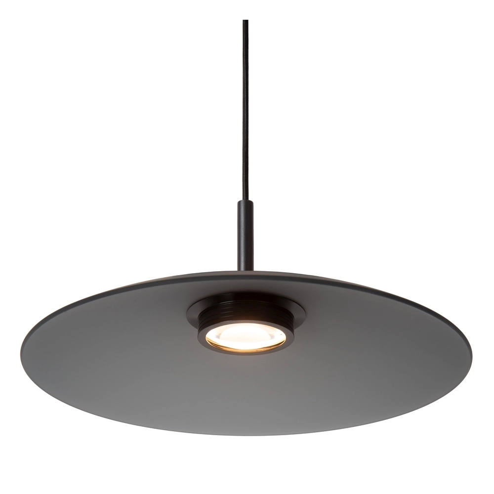 Sleek pendant lamp Menga Ø 40cm smoke glass Premium by Lucide 5411212251206