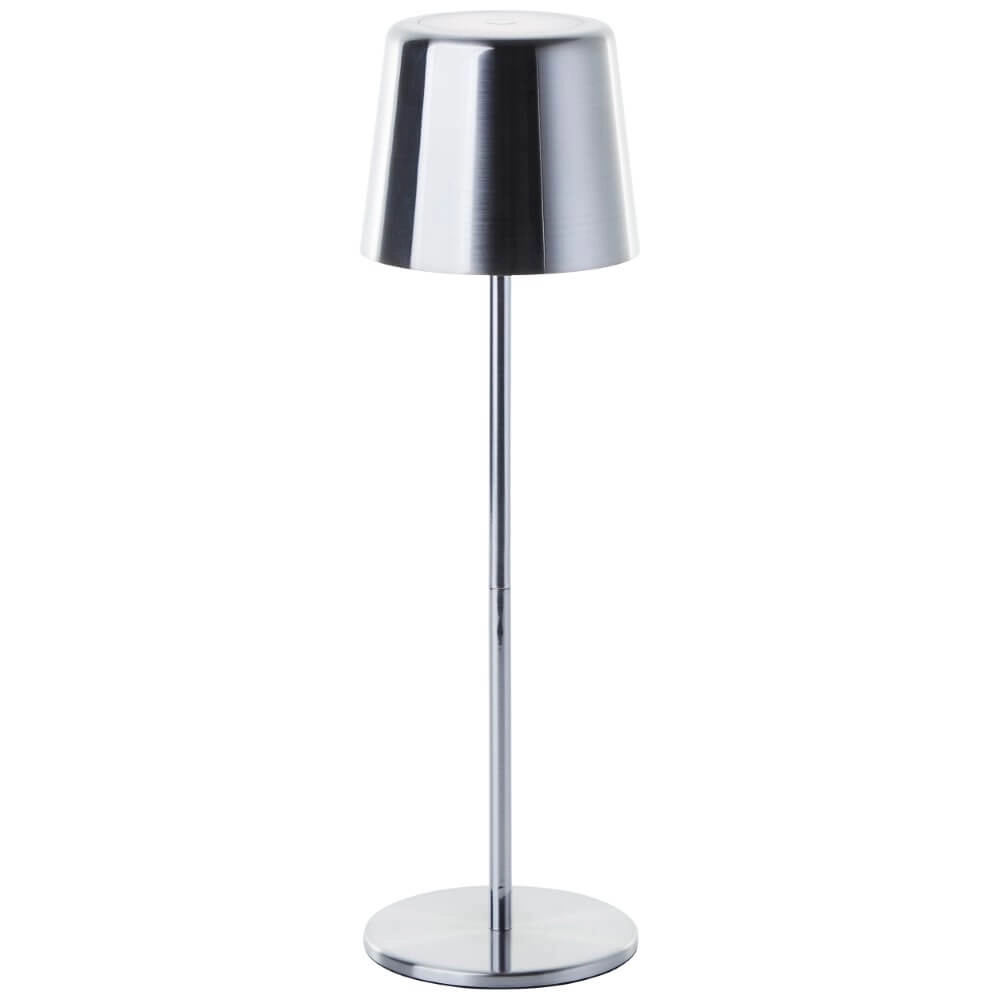 Rechargeable table lamp Xaana nickel Brilliant 4004353441462