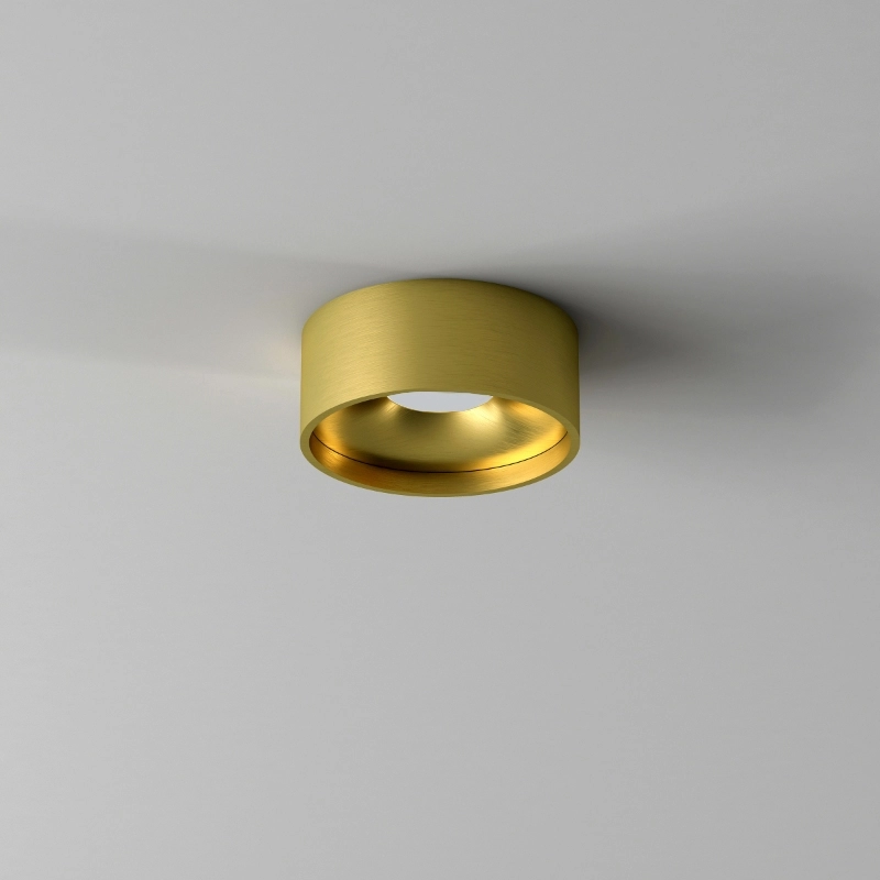 Bathroom ceiling light Oran Ø 12cm - Brushed Gold Artdelight 8720701103887