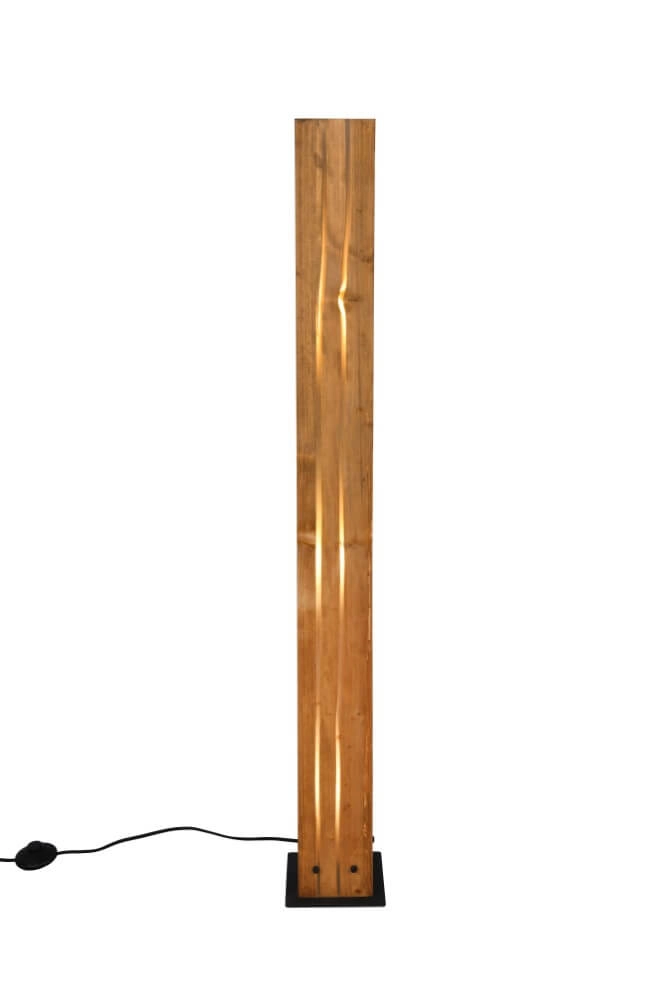 Wooden floor lamp Karuni Trio 4017807616507