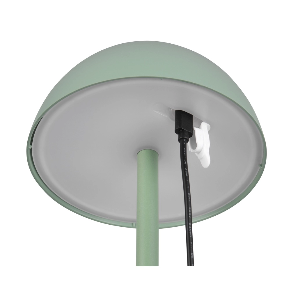 Table lamp Ricardo pistachio green Ø 13,5cm Trio 4017807601800