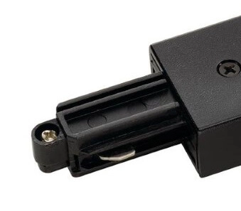 1-phase T-Connector 2 earth right black SLV 4024163142649