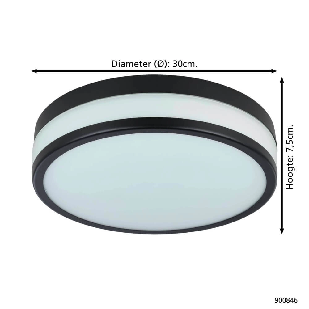 Led bathroom ceiling light Palermo Eglo 9008606259786