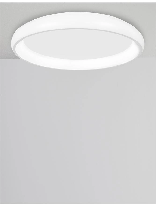 Ceiling lamp Albi white Ø 61cm Lyora 5212017416971