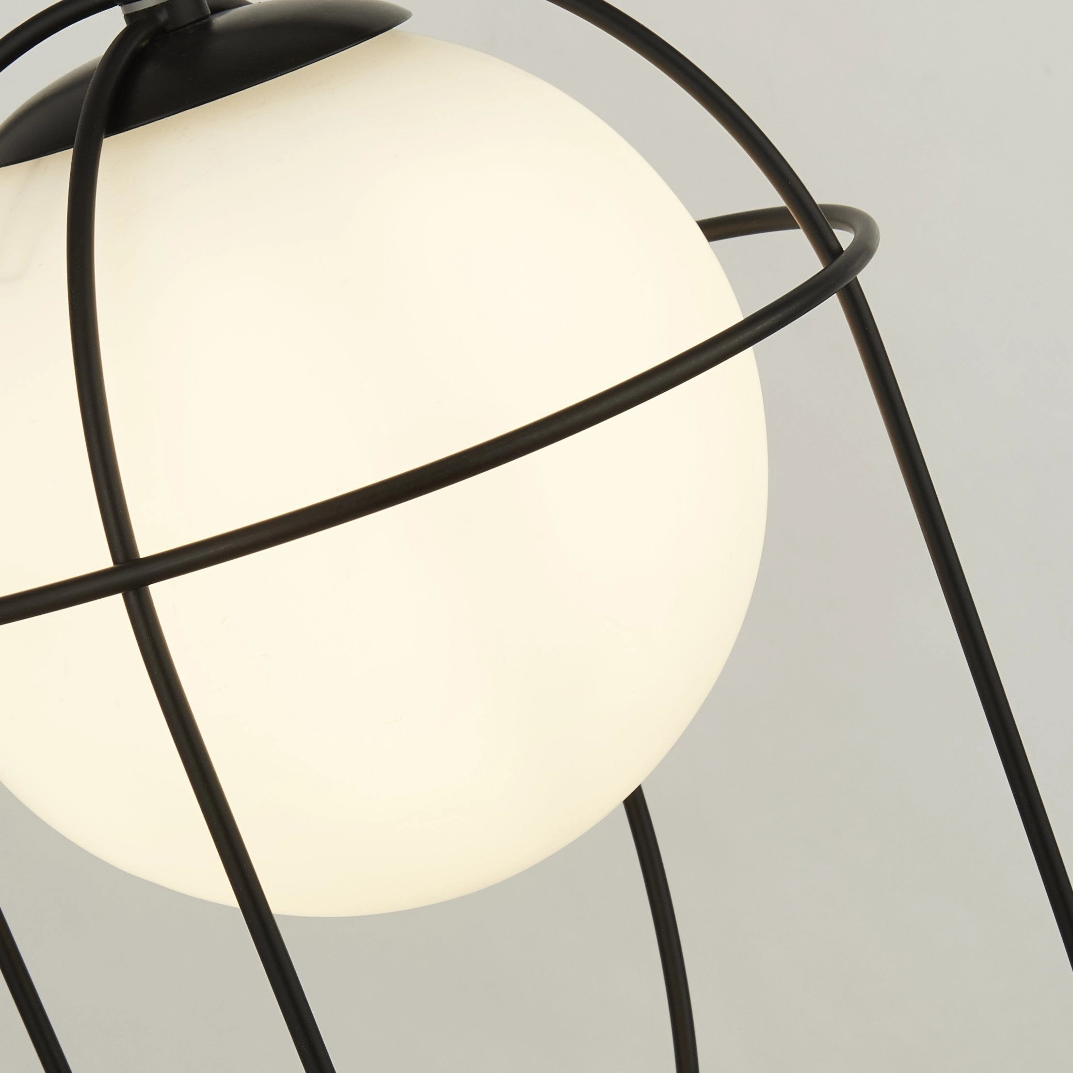 Design pendant lamp Axis black and white Searchlight 5053423167510