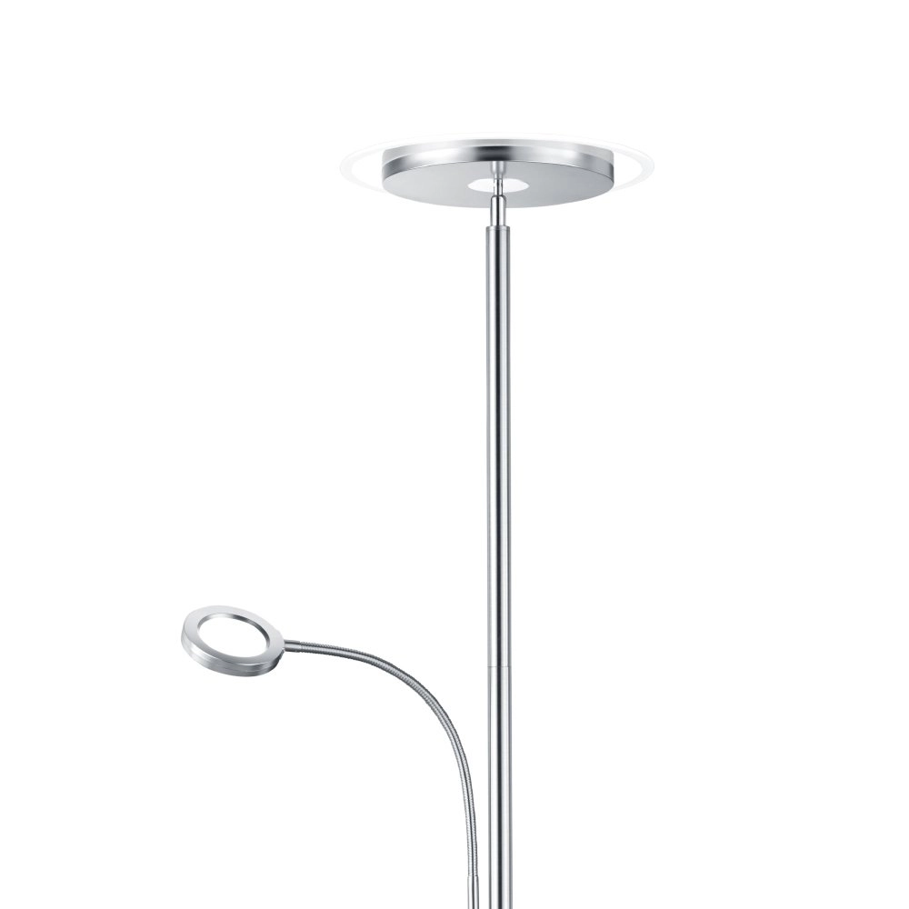 LED standing lamp Ackbar with reading light Trio 4017807352764
