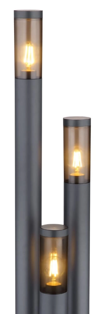 Modern patio lamp Boston 170cm - 3-lights Globo 9007371436743