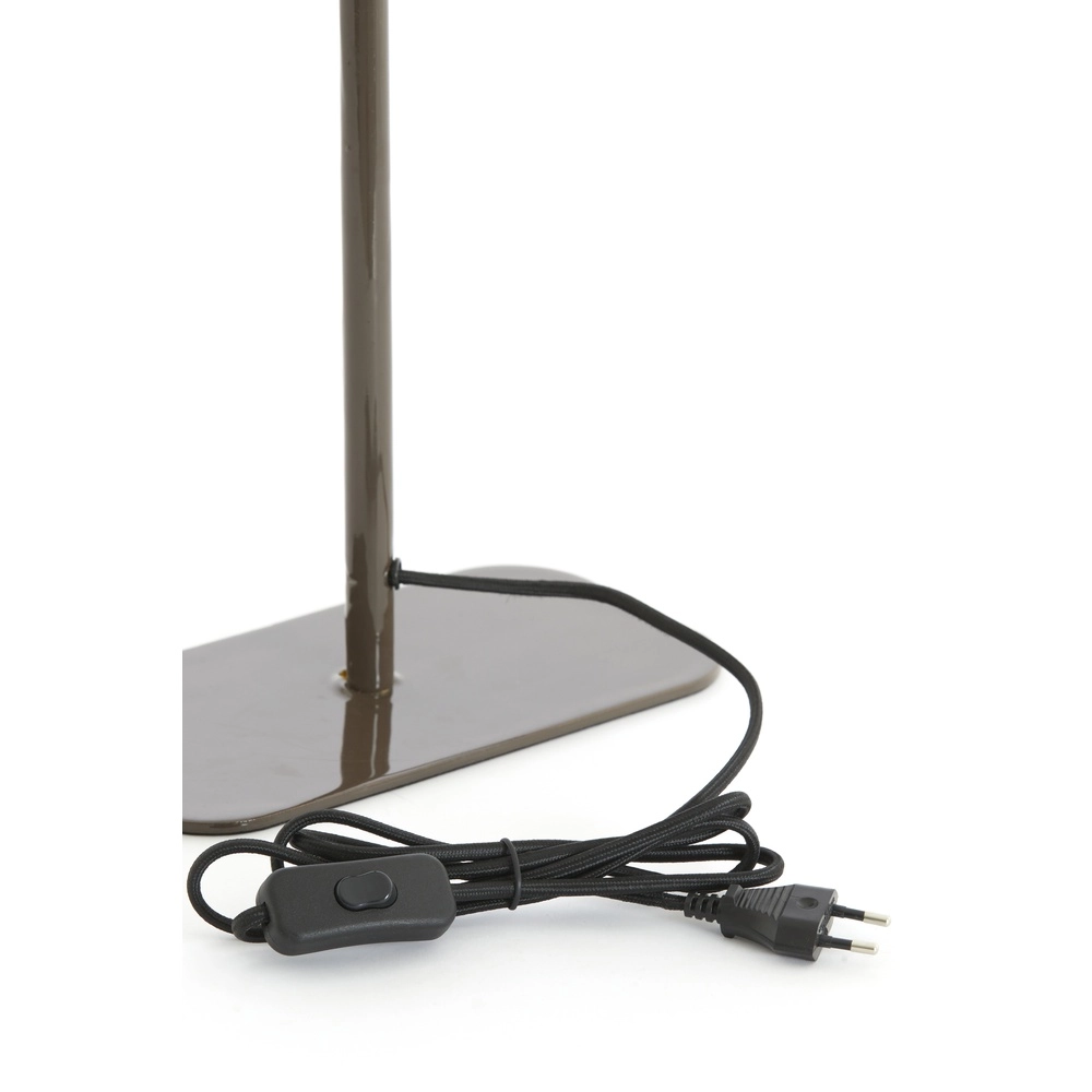 Bedside Lamp Elenie 25x13cm - gloss dark brown Light & Living 8717807818876