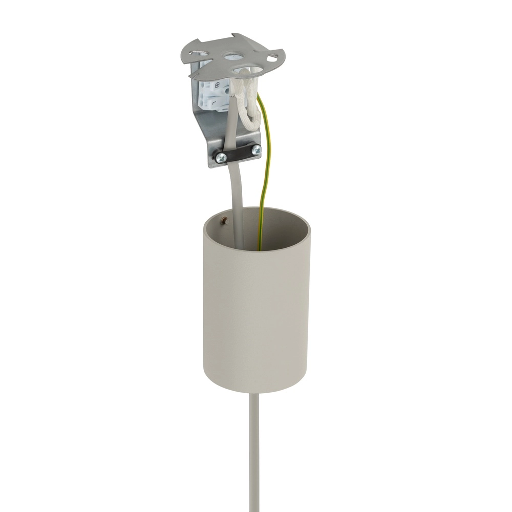 Pendant lamp Cedro sand brown Ø 40cm