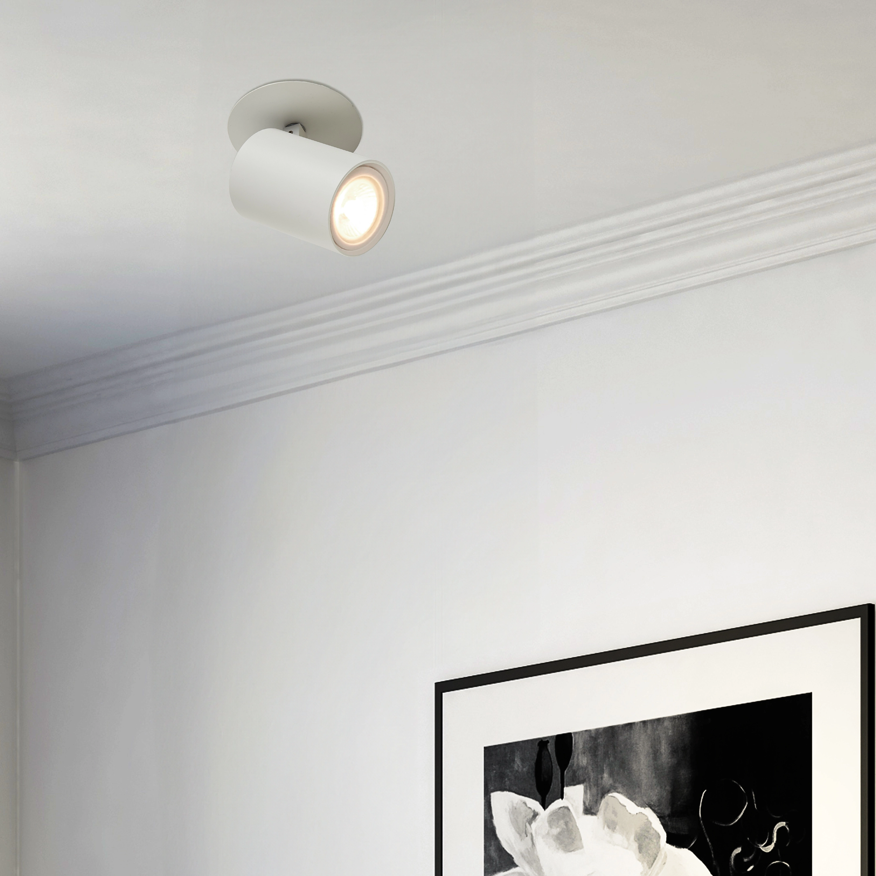 Recessed spotlight Moon white Lyora 5053423275574