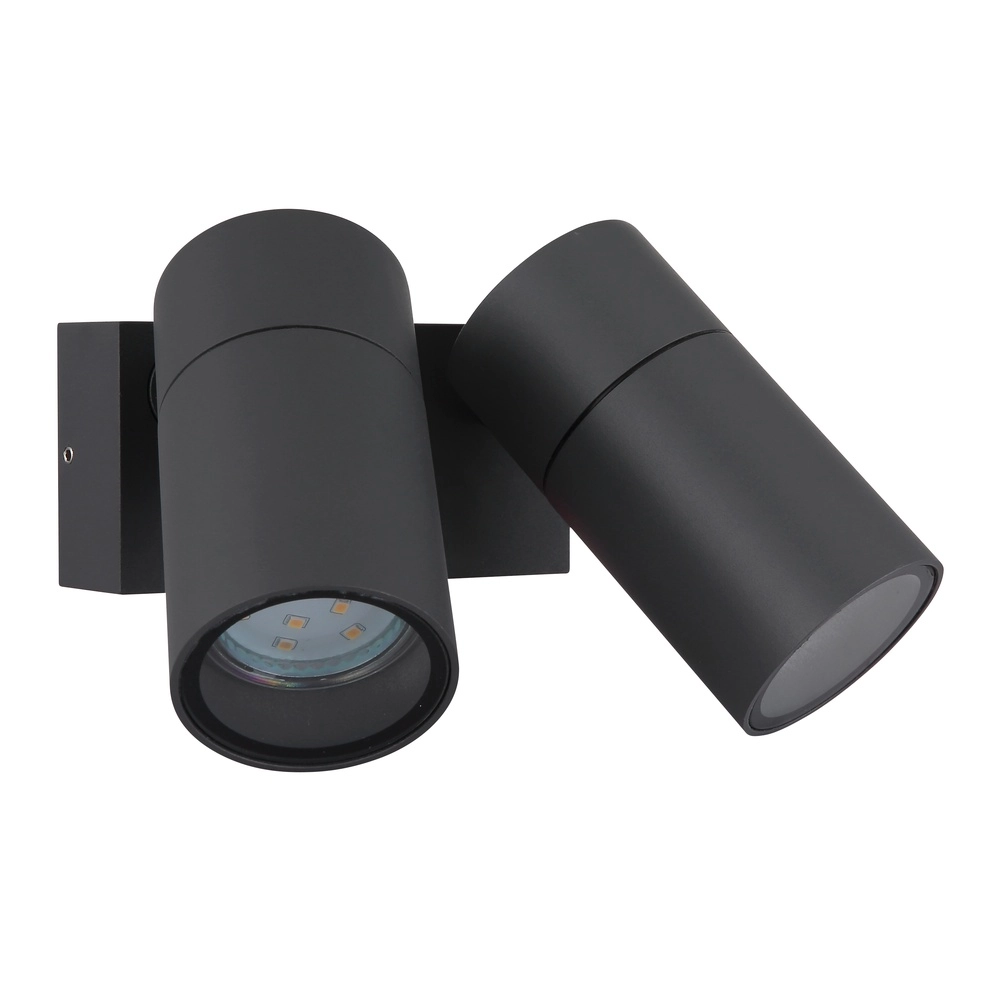 Double surface-mounted spotlight Piper anthracite Globo 9007371465873