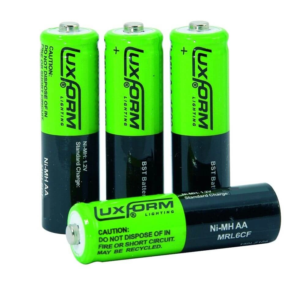 Rechargeable Battery 4 x 800 MAH AA 1,2v for solar lamps