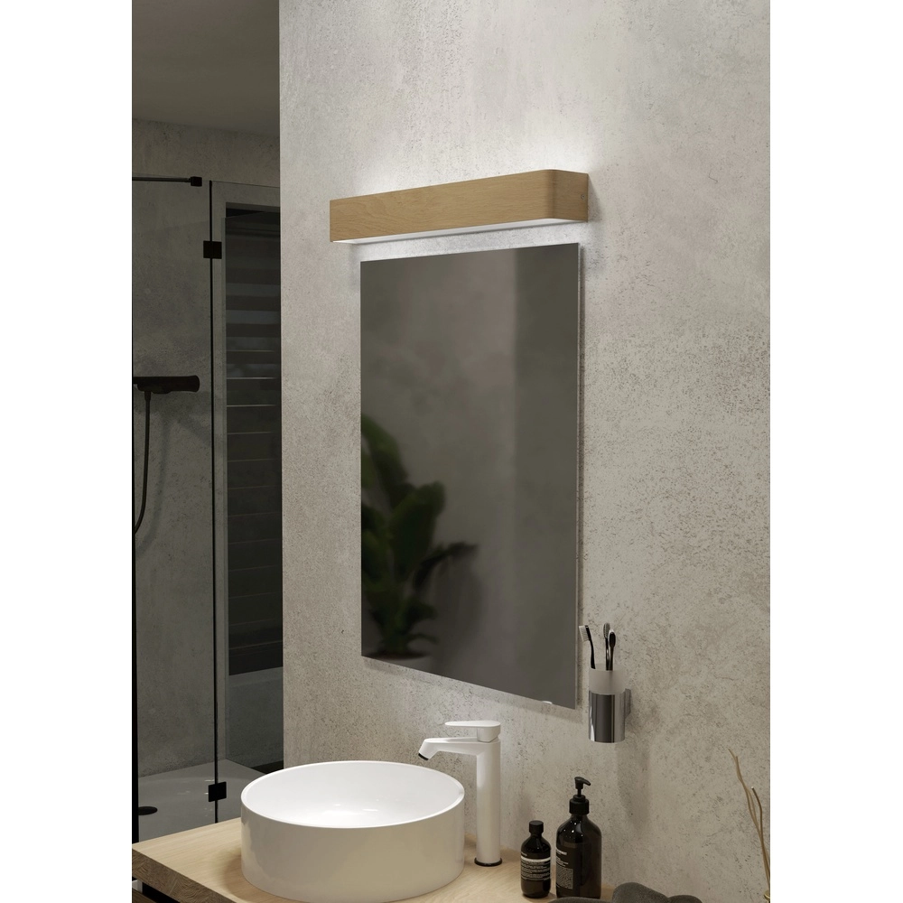 Wood look wall lamp Sania 6 62cm - LED Eglo 9008606299874