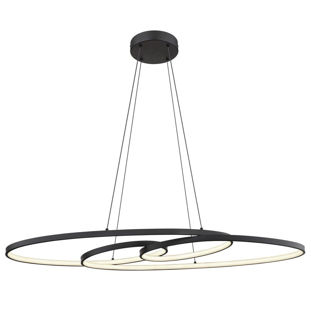Design pendant lamp Spira Black Globo 9007371450251