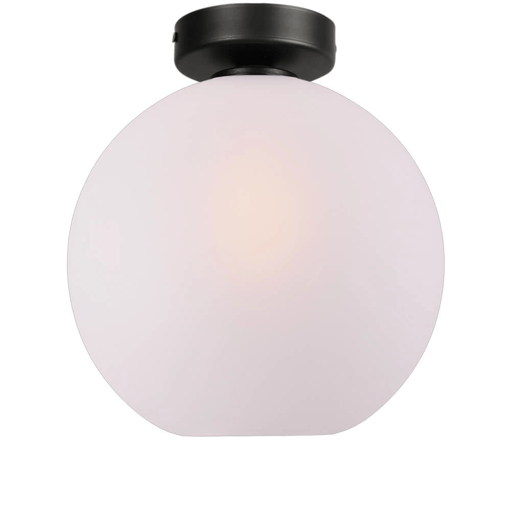 Ceiling light Bella 2 with Ø 25cm gold glass