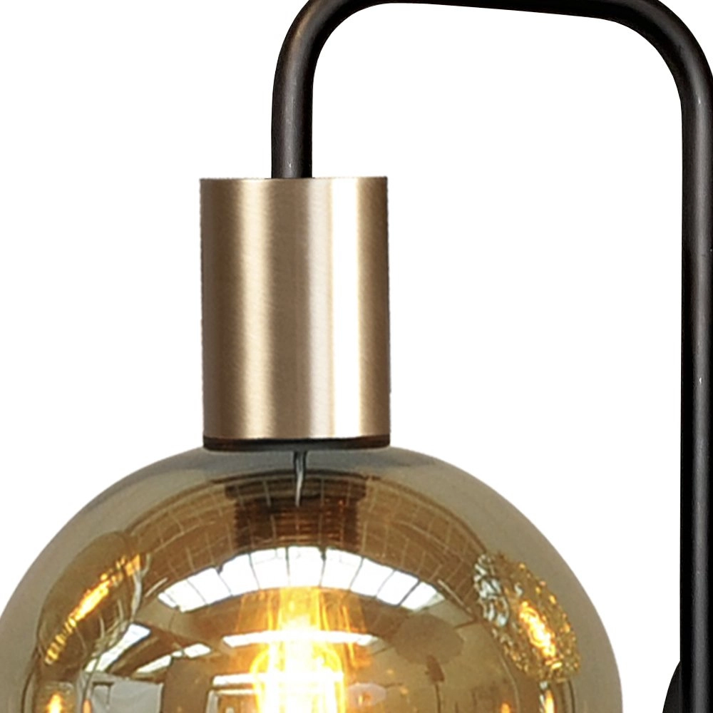 Black wall lamp Bounty with gold fitting Masterlight 8718121251059