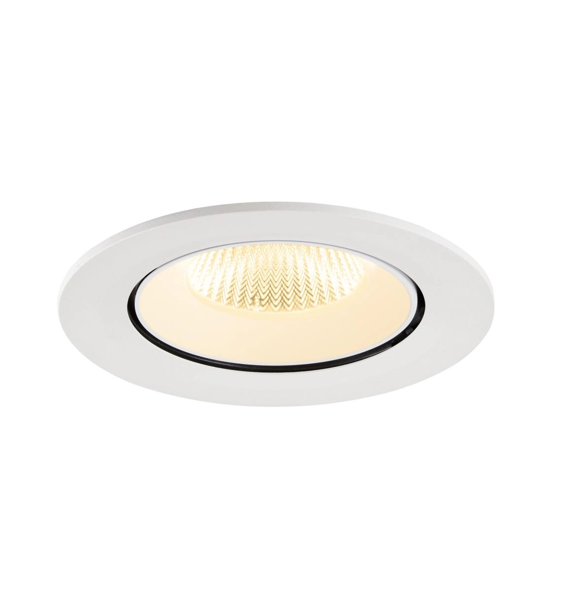 Recessed spotlight Numinos Gimble L white 3000K - 40deg SLV 4024163310208