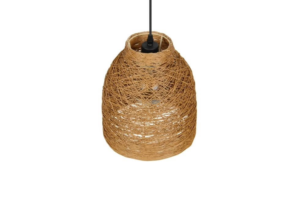Paper pendant lamp Joeline Ø 25cm Trio 4017807637250