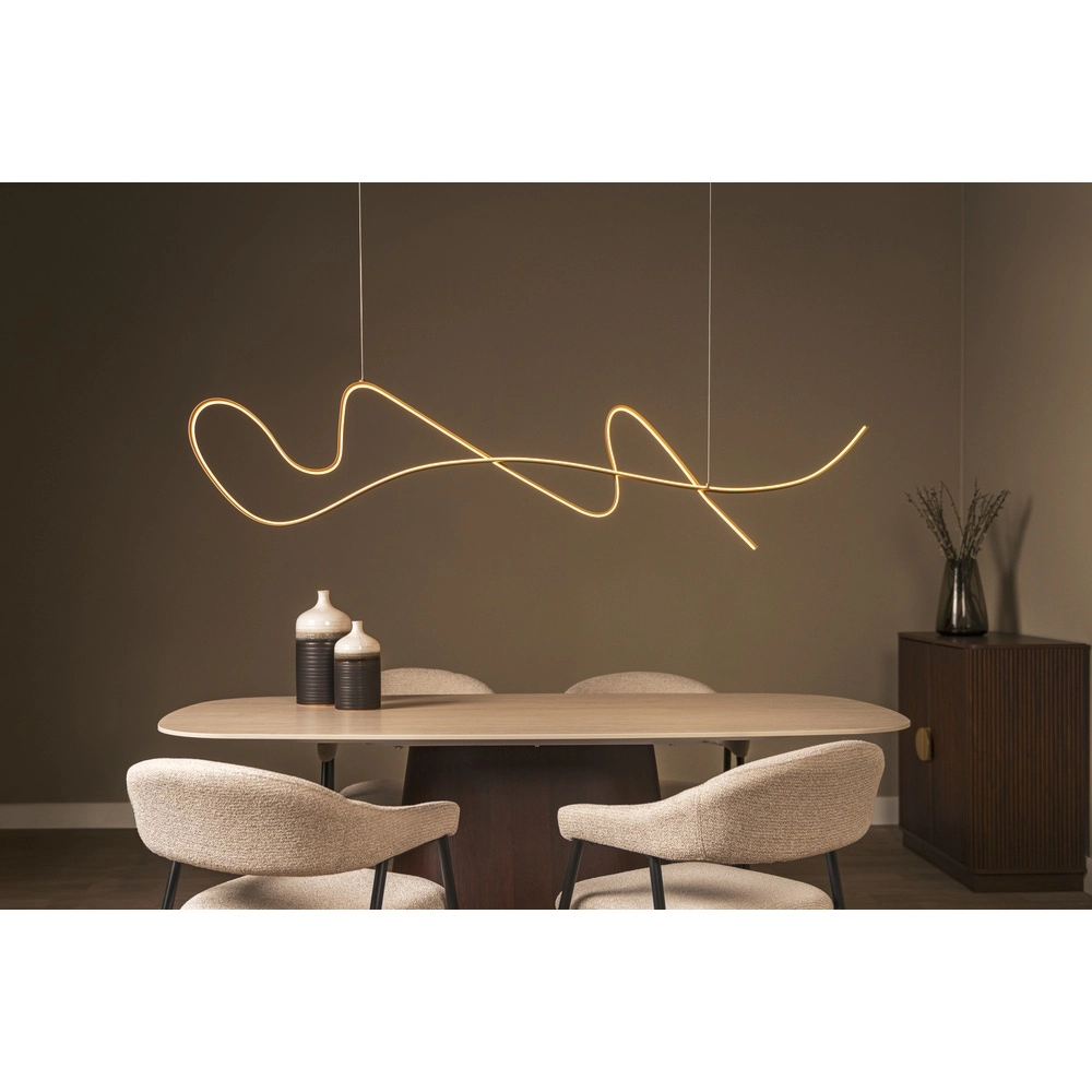Champagne pendant lamp Lambada Design Premium by Lucide 5411212520913