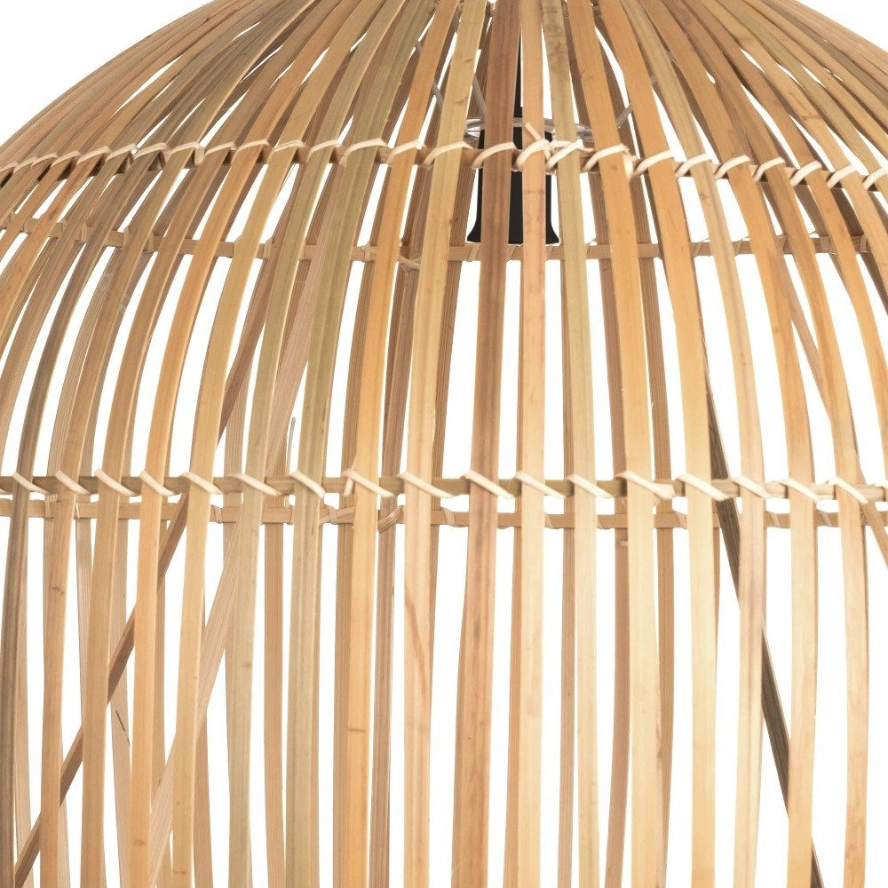 Bamboo pendant lamp Rattan Ø 60cm Searchlight 5053423176987
