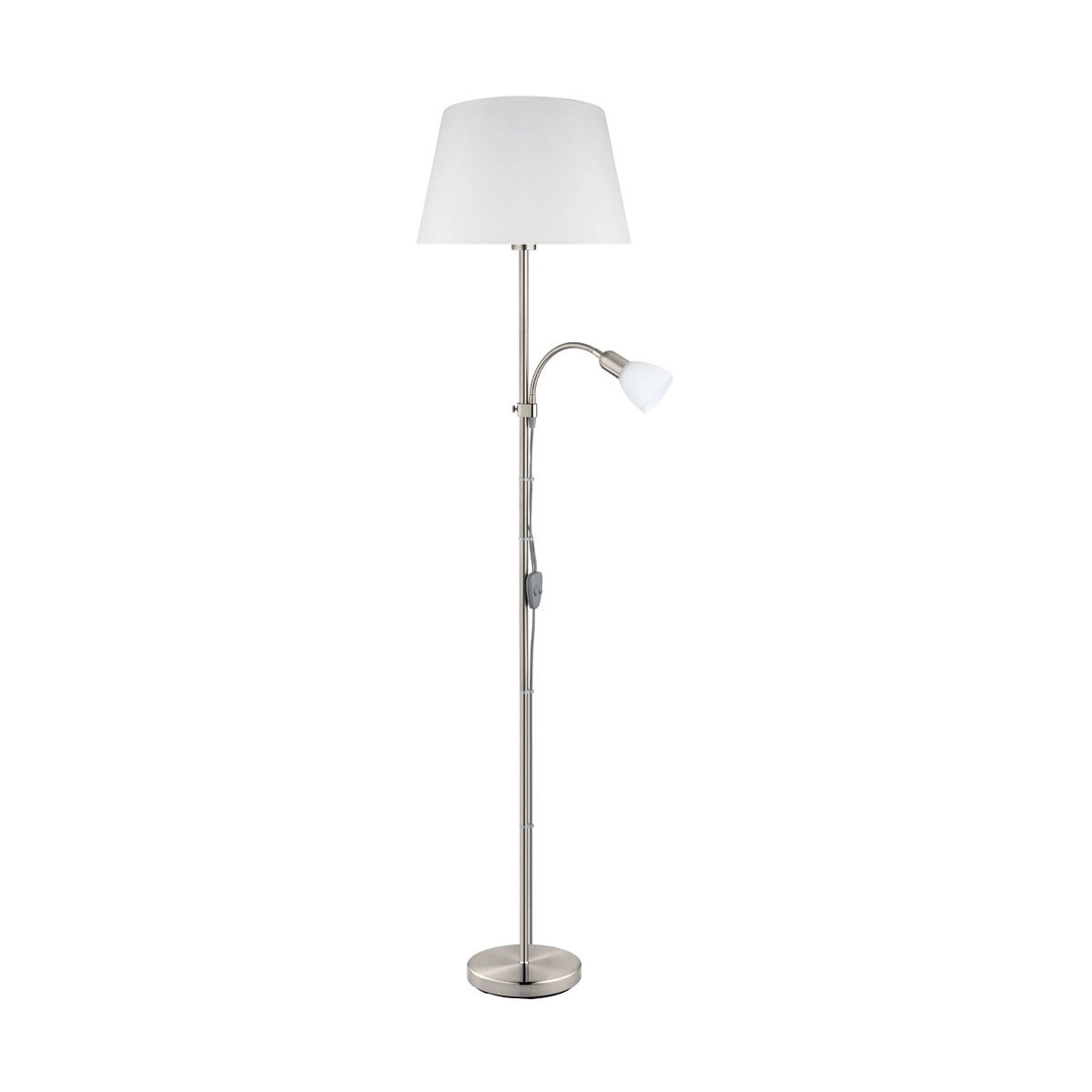 Standing lamp Conesa with reading light