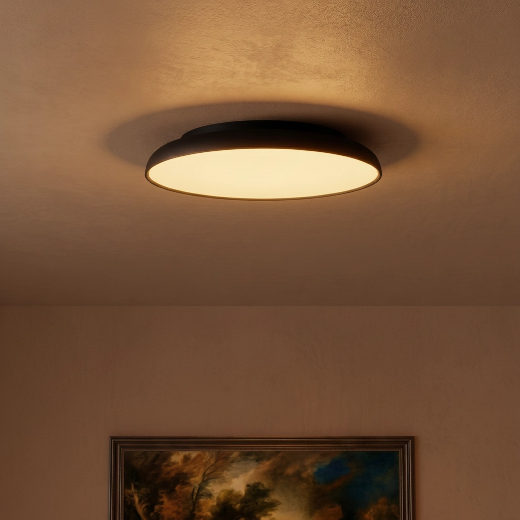 Ceiling lamp Linus black Ø 45cm