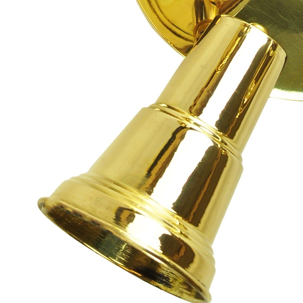 Country ceiling lamp Spot Disk 3-light - antique copper (ant) Limehouse