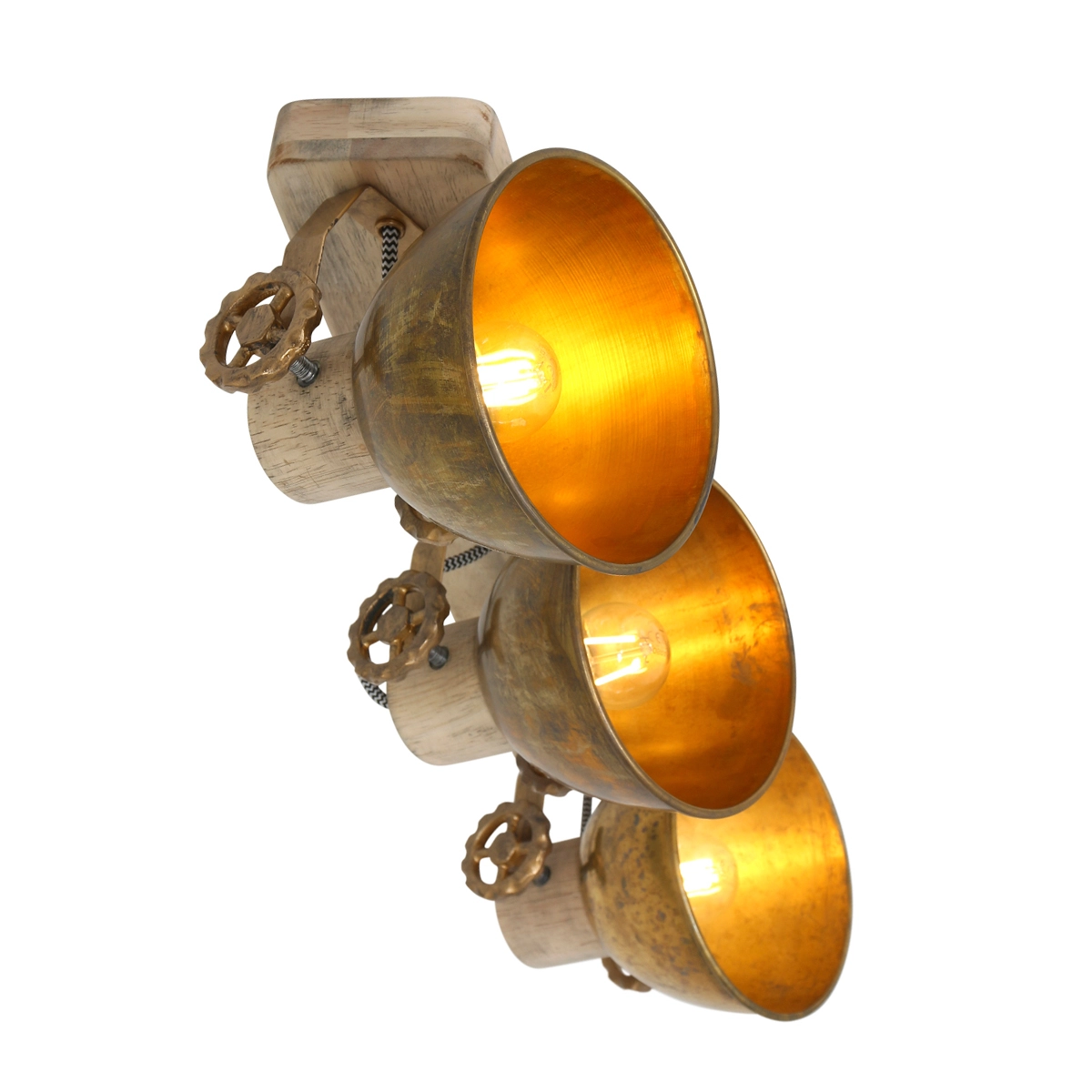 3-light surface-mounted spotlight Gearwood Steinhauer 8712746135046