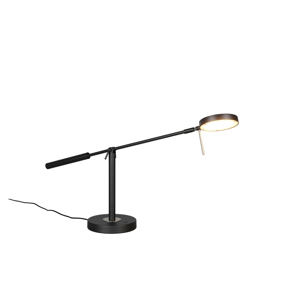 Desk lamp Monza Black Trio 4017807693256