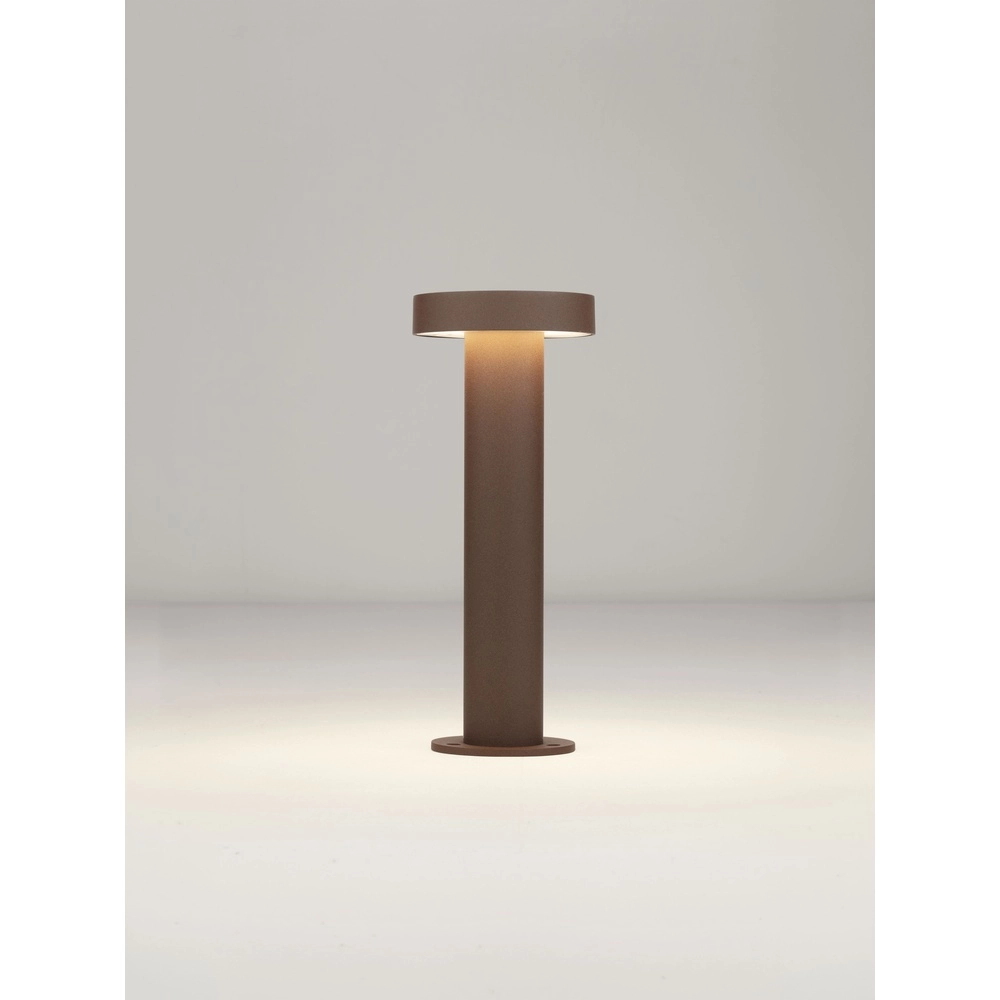 Desing garden lamp Gong rust brown 30cm - 2700K Lyora 5212017496201