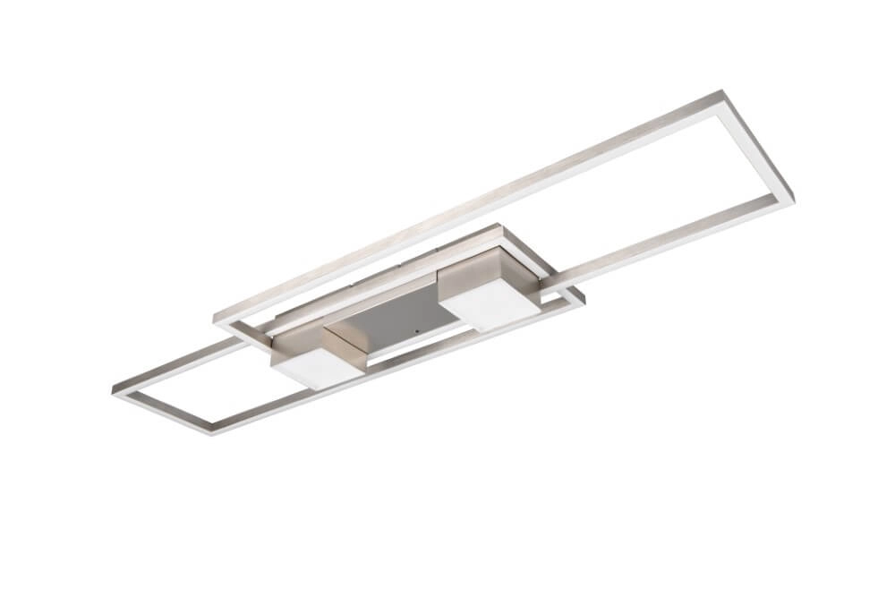 Led ceiling light 100x28 Albany Stainless steel Trio 4017807610284
