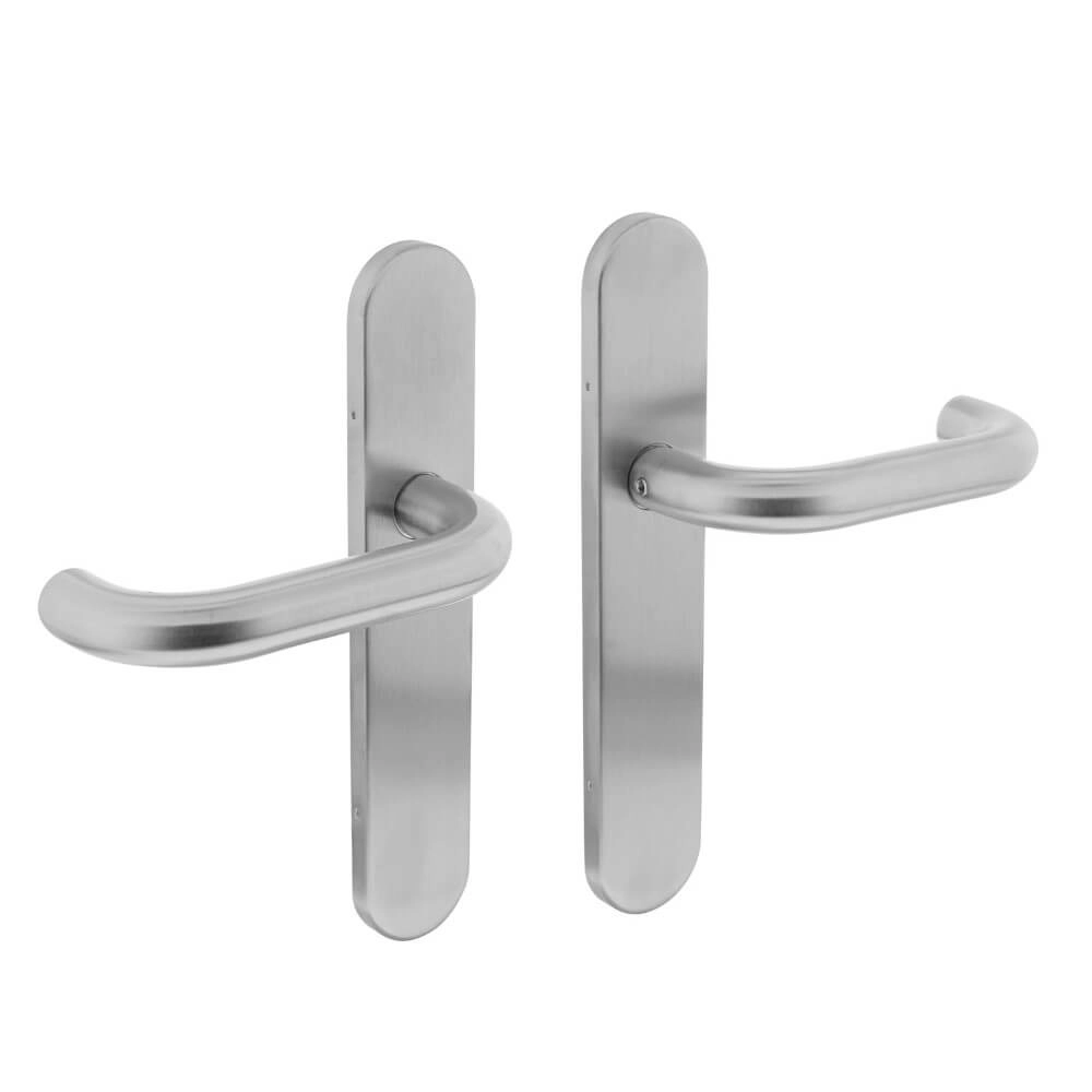 Door handle Rond blind stainless steel