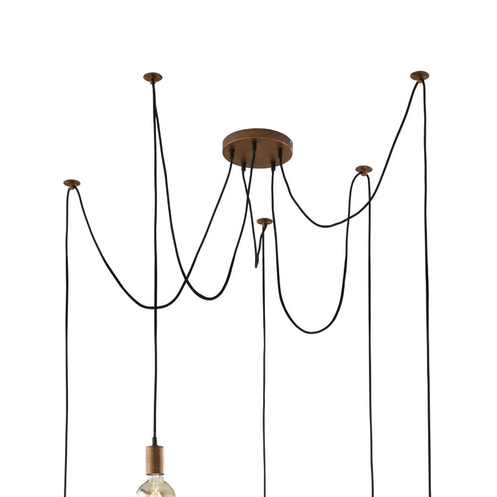 Pendant lamp Cord Spider Trio 4017807356045