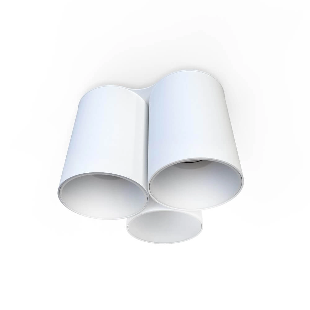 White ceiling spotlight Eye Tone 3-light
