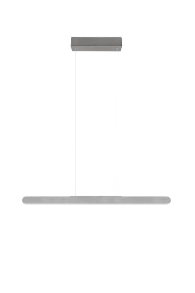 Unique pendant lamp Helios brushed metal Trio 4017807597929