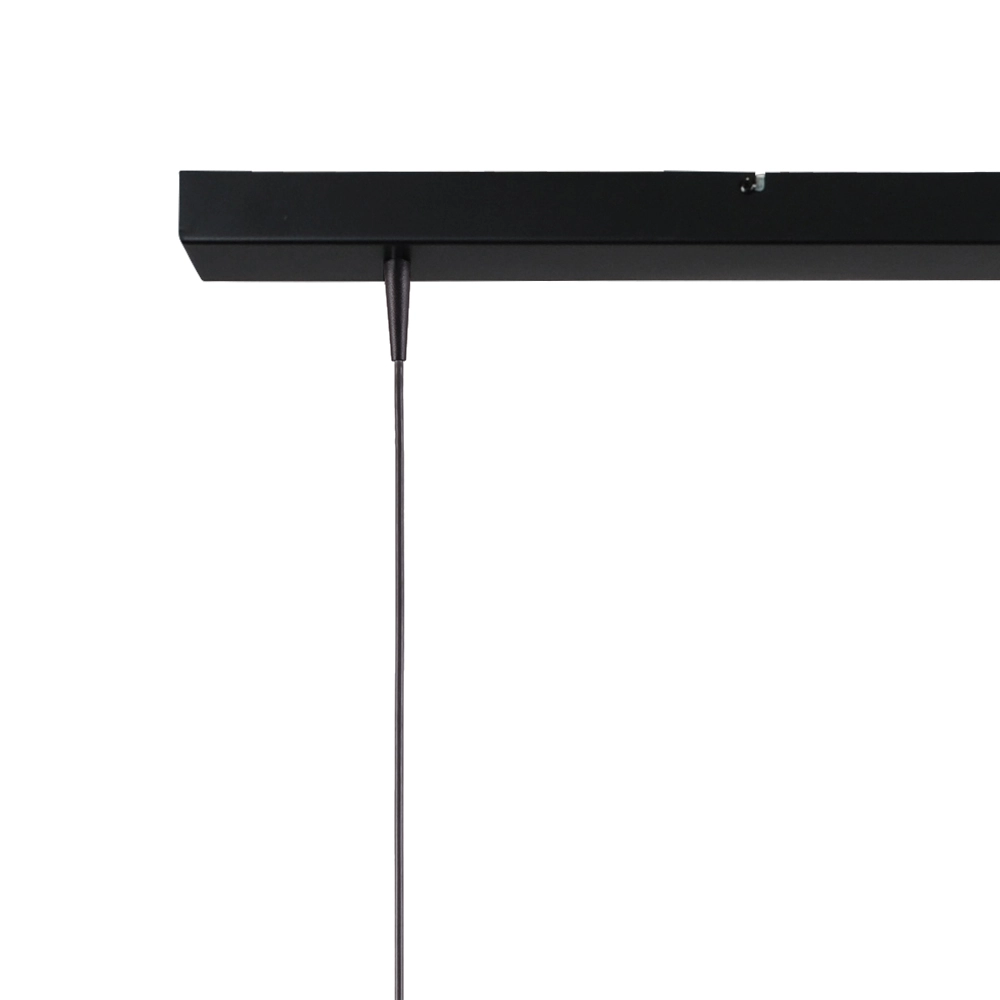 3-light pendant lamp Scala 100cm black nickel Ø 20cm Masterlight 8718121301358