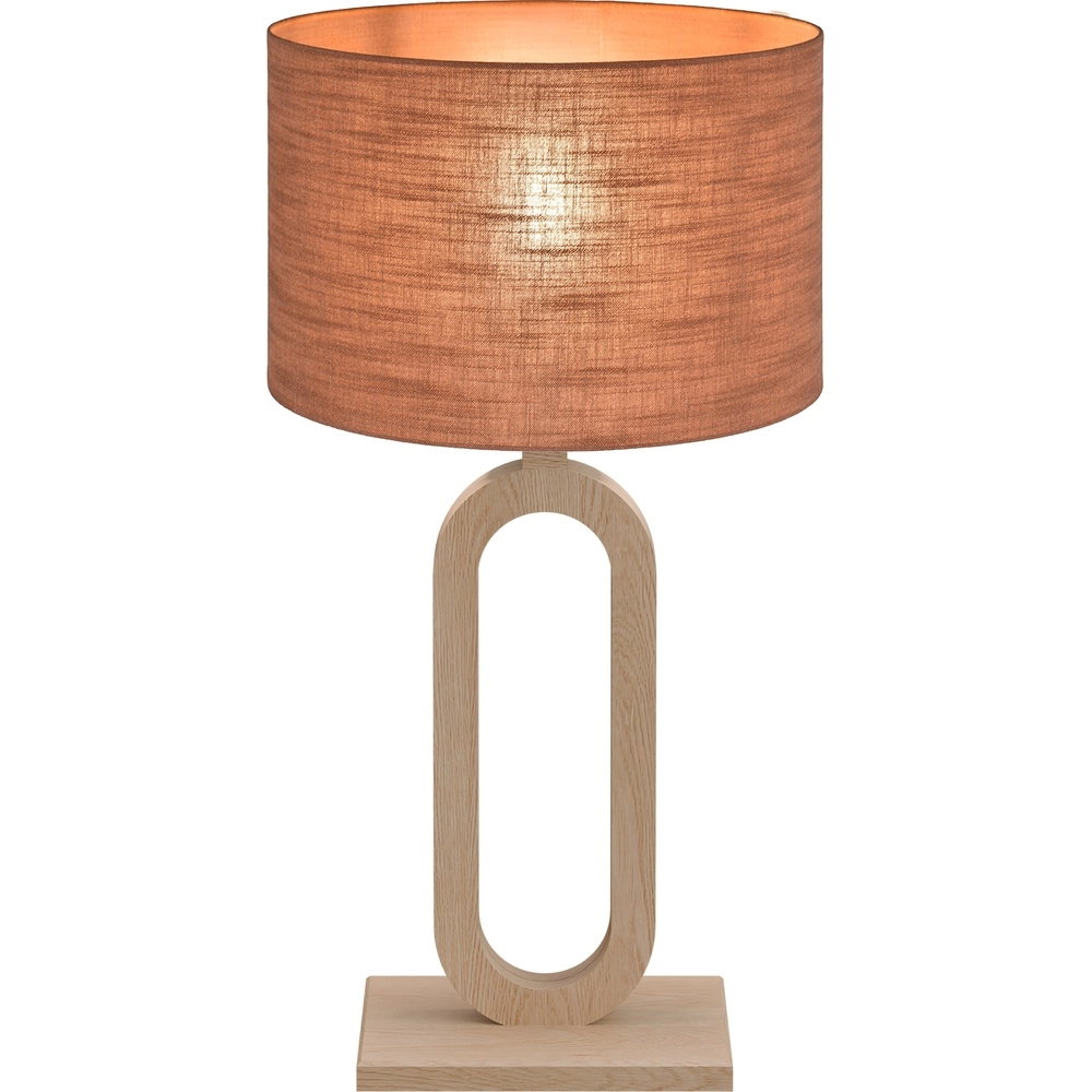 Table lamp Sino Loop 54cm light wood Masterlight