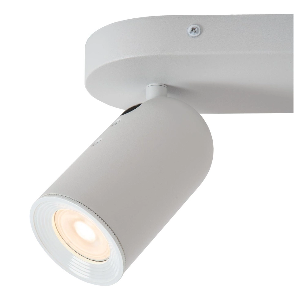 Ceiling spotlight Punch 2-light white Lucide 5411212134455