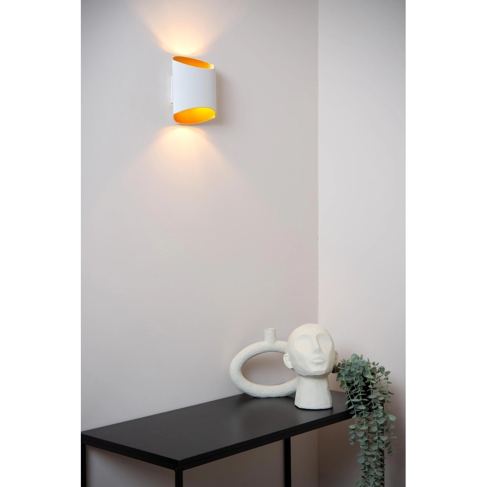Design wall lamp Diletta white Lucide 5411212093561