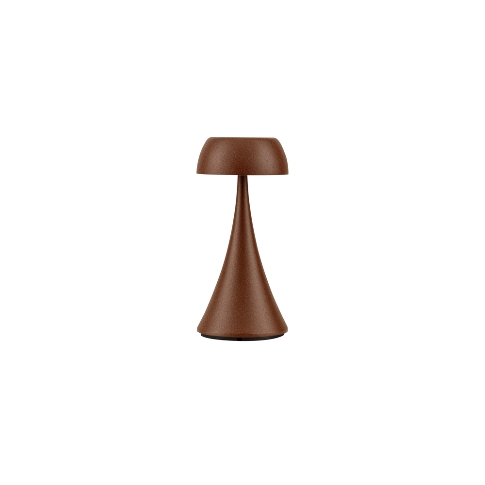 Table lamp Ycro rusty brown rechargeable with USB Lyora 5212017476999